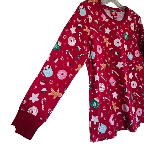 Family PJs Christmas Top & Pants 2-Pc Pajama Set Size Small - Picture 4 of 11